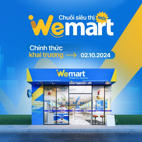 Thu âm quảng cáo khai trương cho chuỗi cửa hàng WeMart