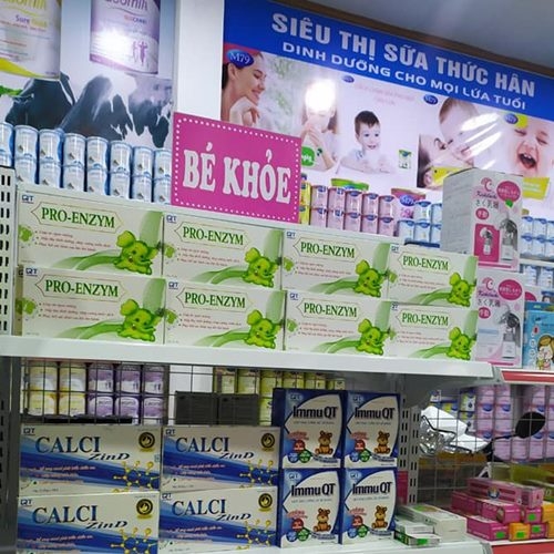 Thu âm quảng cáo chương trình khuyến mãi siêu thị sữa Thức Hân - Hà Nội