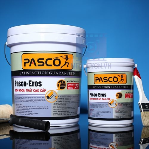 Chụp ảnh sản phẩm thùng sơn cho công ty Pasco Việt Nam