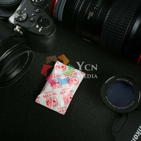 Chụp ảnh sản phẩm Hạt hút ẩm Silica gel