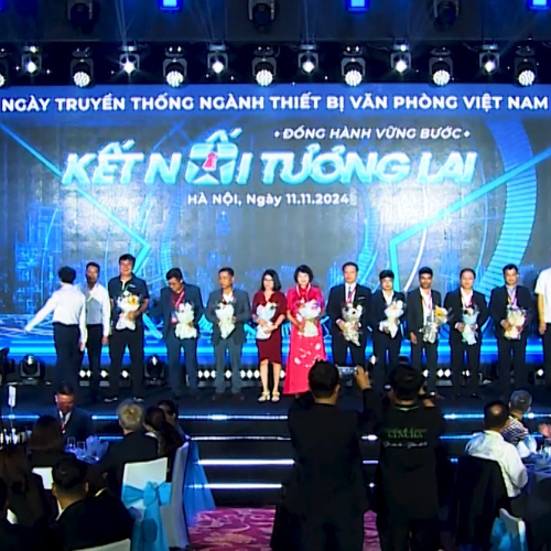 Dựng video cho sự kiện Ngày truyền thống ngành thiết bị máy văn phòng Việt Nam