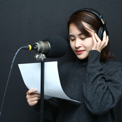 Thu âm quảng cáo khai trương cửa hàng Nga Linh