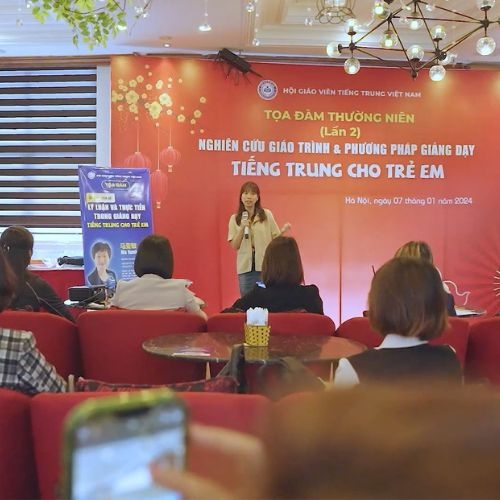 Quay video sự kiện cho Hội giáo viên tiếng Trung Việt Nam