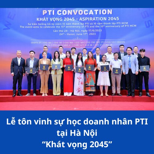 Livestream màn LED, ghi hình sự kiện PTI CONVOCATION - ASPIRATION 2045