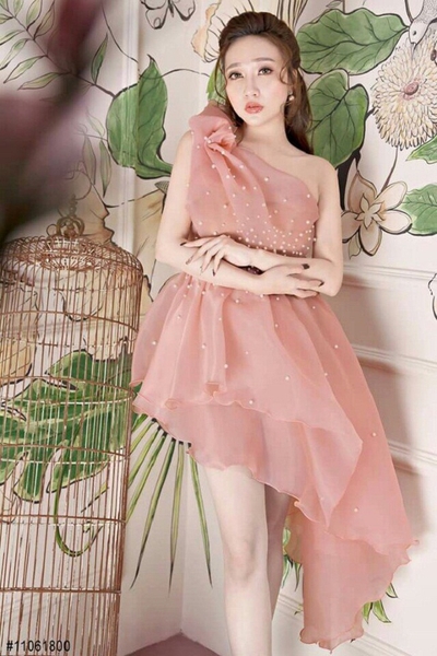 Đầm dự tiệc cưới sang trọng 2019