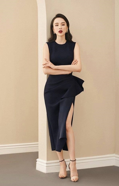 cách chọn trang phục cho cô nàng dáng chữ nhật