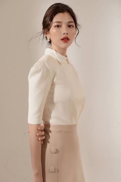 Đầm công sở đẹp cho người béo bụng giúp che trọn vẹn khuyết điểm