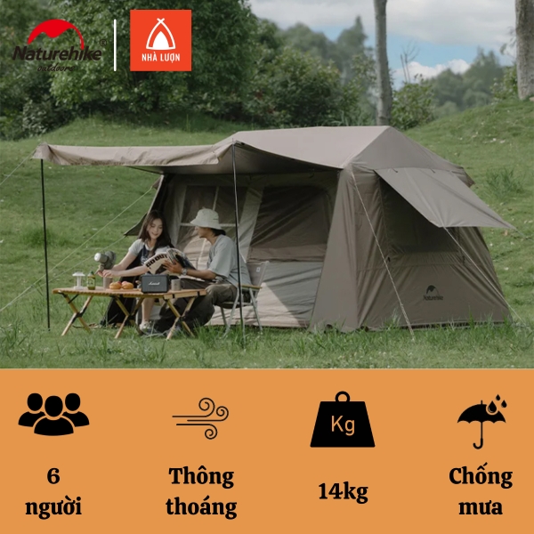 Lều glamping village 6.0 Naturehike CNK2300ZP021