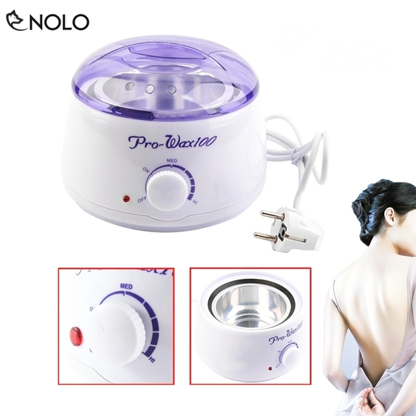 Bộ Nồi Nấu Sáp Wax Lông Model ProWax100 Có Núm Điều Chỉnh Nhiệt Độ Công Suất 80W Dùng Nguồn Điện 220V