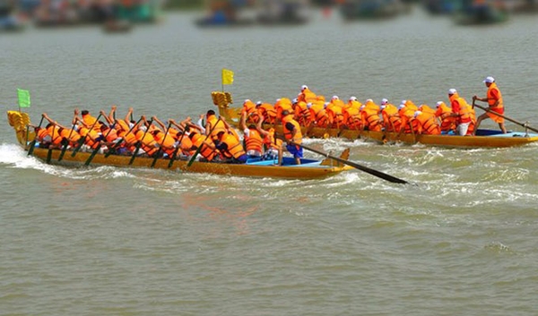 Lễ hội Bơi chải thuyền rồng Hà Nội mở rộng 2018