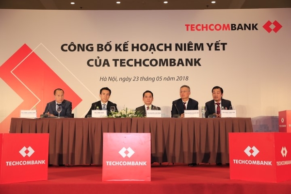 Họp báo Công bố Kế hoạch niêm yết của Techcombank