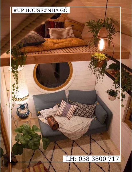 nội thất nhà gỗ thông minh