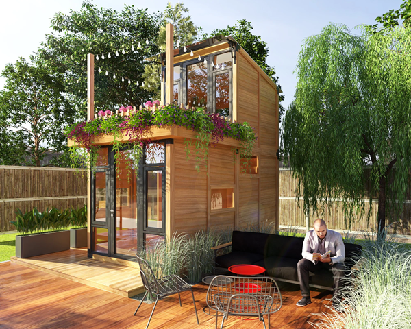 Nhà gỗ lắp ghép Up Chill