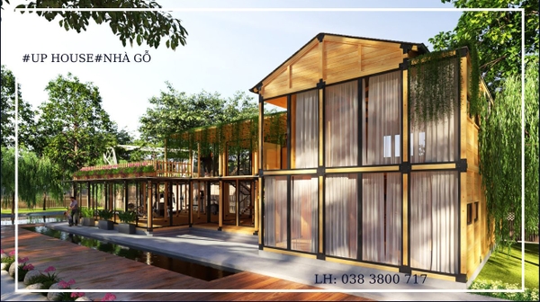 Mẫu nhà gỗ đẹp