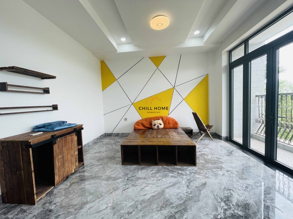 trang trí phòng trọ nội thất gỗ sang trọng