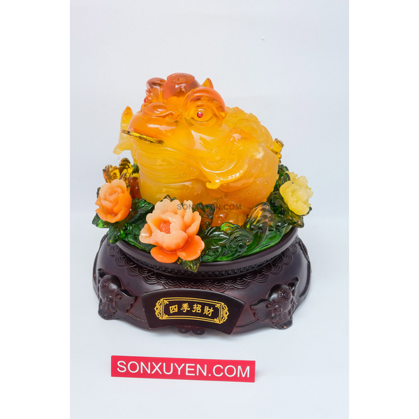 Cóc ngọc vàng hoa phú quý c ao 25 r 25