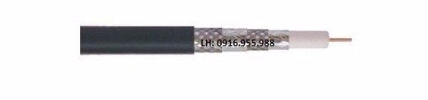 Cáp đồng trục (ăng ten) alantek RG-11 dùng cho truyền hình Quad Shield Coaxial cable Part Number: 301-RG1100-QSBK-2223