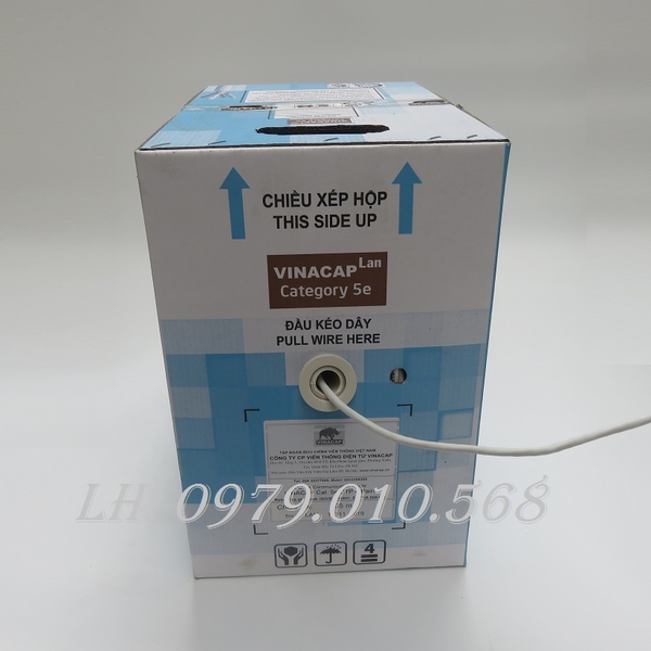 CÁP MẠNG VINACAP CAT5E UTP 4 ĐÔI (PAIR)