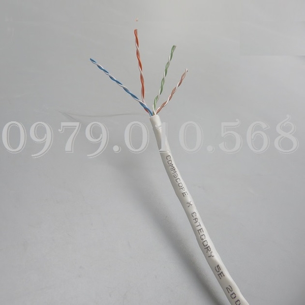 Cáp mạng cat5 UTP 4 đôi (6 - 219590 - 2) COMMSCOPE