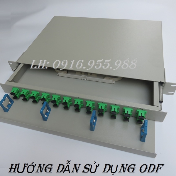 Hướng dẫn sử dụng và quản lý hộp phối quang ODF trong nhà đúng cách nhất