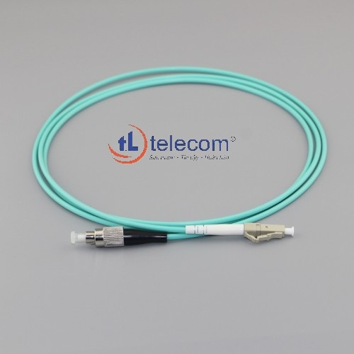 Dây cáp nhảy quang LC to FC, Multimode, Simplex OM3 tltelecom 9/125