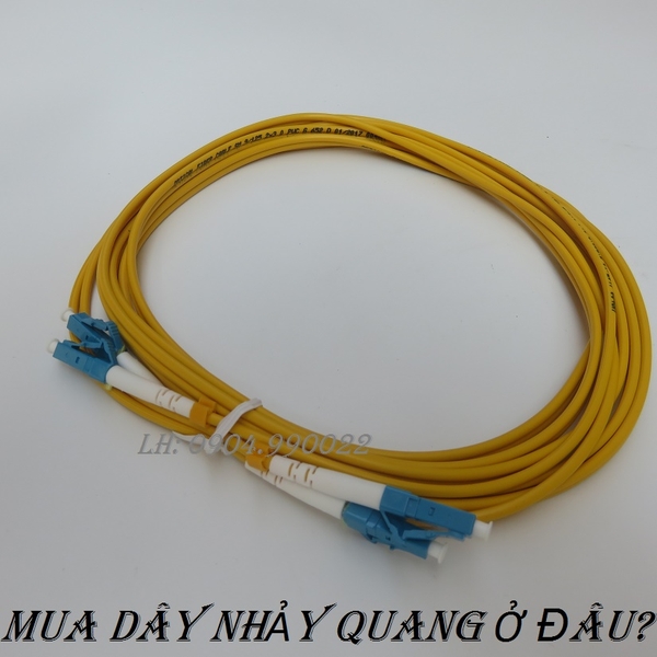 Dây nhảy quang Singlemode chính hãng mua ở đâu giá rẻ