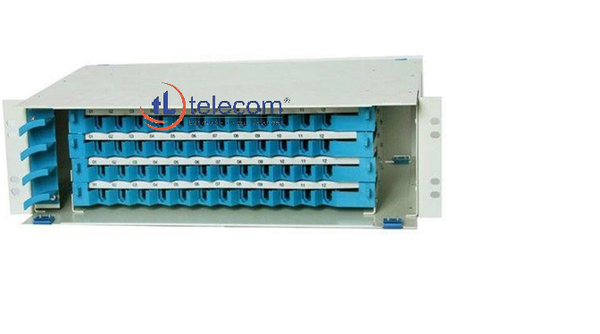 Hộp phối quang ODF 144Fo lắp tủ rack 19″ trong nhà FULL phụ kiện