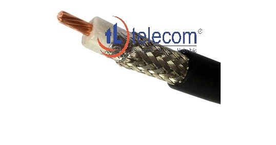 Cáp đồng trục-Coaxial cable Alantek RG-59 Standard Shield Part Number: 301-RG5900-SSBK-1223