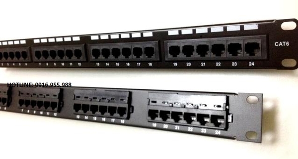 Thanh đấu nối Patch panel AMP 24 port CAT6e