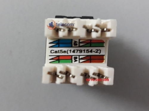 Patch panel AMP 48 port CAT5e | PN: 1479154-2