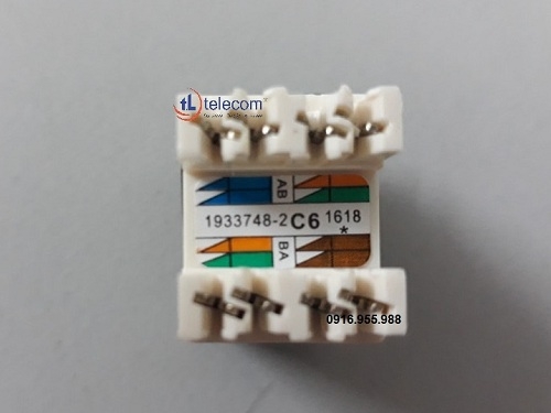 Patch panel AMP 24 port CAT6, PN: 1375014-2