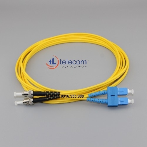 Dây nhảy quang patchcord ST-SC Singlemode duplex 3m, 5m...