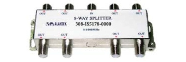 Alantek Splitter Indoor 8 way Part Number: 308-IS5178-0000