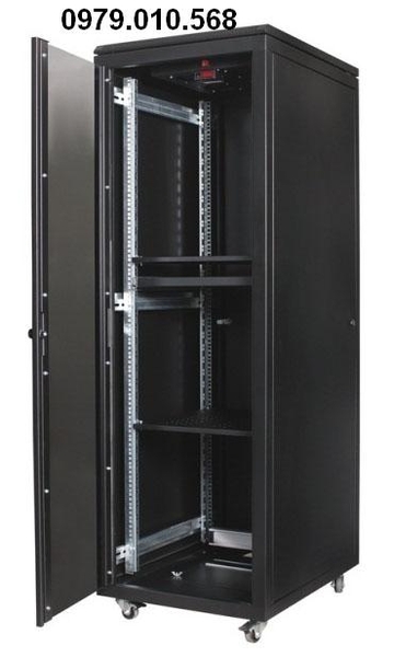Tủ mạng 32U TL TELECOM D600, D800, D1000 - Cánh cửa lưới màu đen