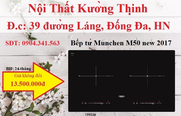 Tính năng nổi bật của Bếp từ Munchen M50 new