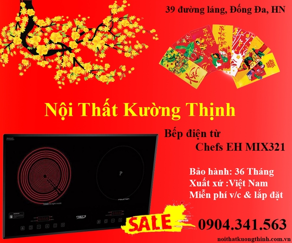 Bếp điện từ Chefs EH MIX321 đa năng giá rẻ Bep-dien-tu-chefs-eh-mix-321