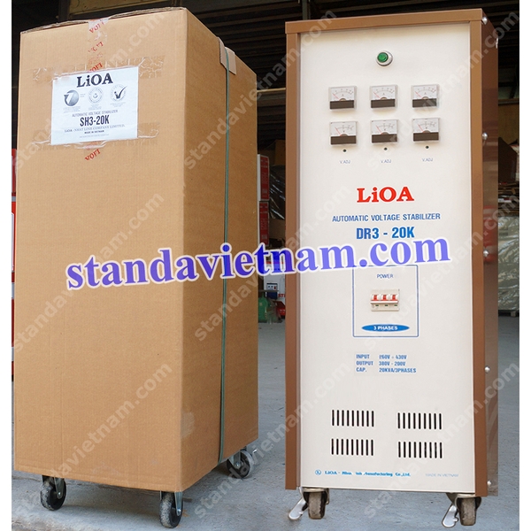 ổn áp lioa 20kva 3 pha