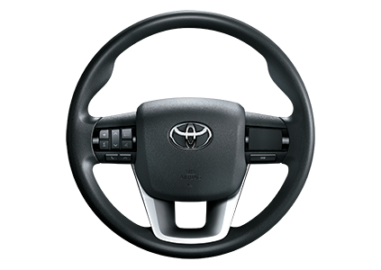 Tay lái Toyota Fortuner 2.4G 4x2 sang trọng