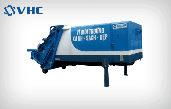 Xe ép + chở rác DK Press 8.5T