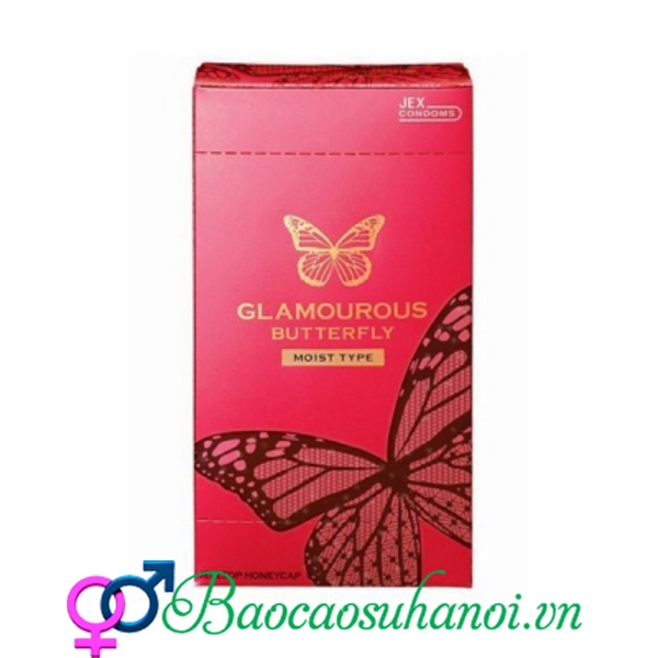 bao cao su jex glamourous butterfly moist type