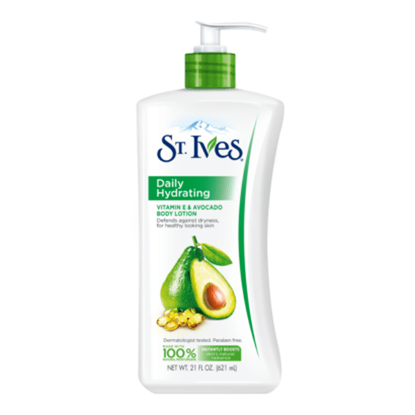 Káº¿t quáº£ hÃ¬nh áº£nh cho DÆ°á»¡ng thá» St.Ives Daily Hydrating Vitamin E & Avocado Body Lotion 621ml