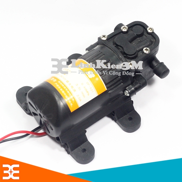 Plastic Mini Diaphragm Water Pump, 12V 0.48MPA 3.5L/Min, With - View #10