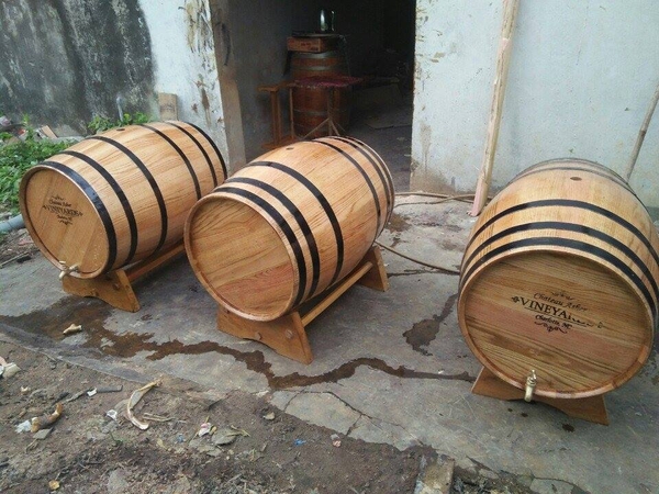 Thùng rượu gỗ sồi 150L