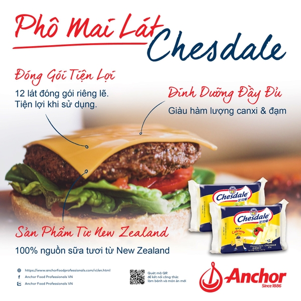 New Zealand Chesdale Cheddar Cheese 12Slice 250g Pack
