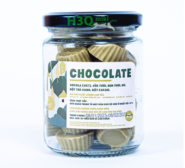 H3Q Miki Japanese Green Tea (Matcha) Nama Chocolate (From New Zealand Dairy) 125g | 200g Jar