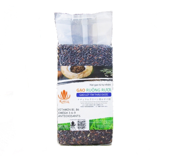 RUECO Brown Herbal Rice (From Ragworm Paddy Fields) 1kg | 2kg Bag