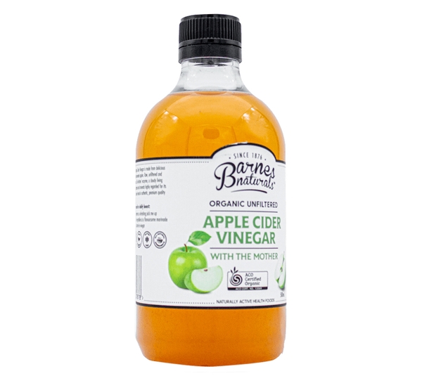 Barnes Naturals Organic Apple Cider Vinegar (With The Mother) 500ml Bottle