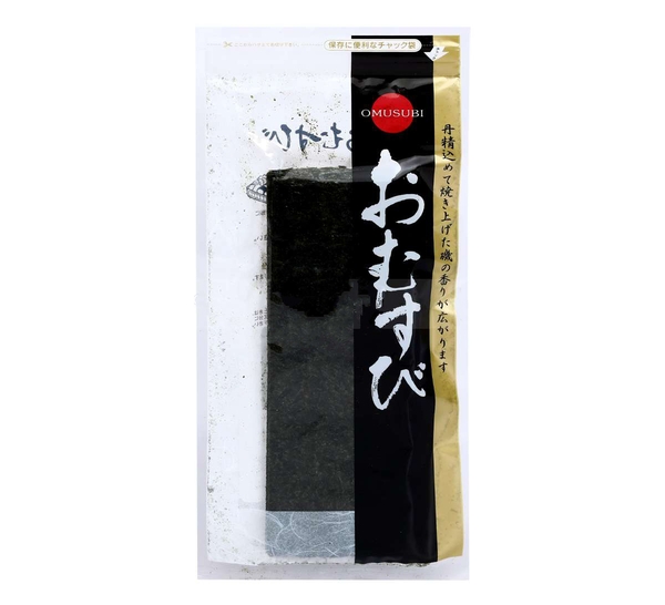 Japanese Nishibe Roasted Seaweed Pack of 25 Long Rectangular Sheets