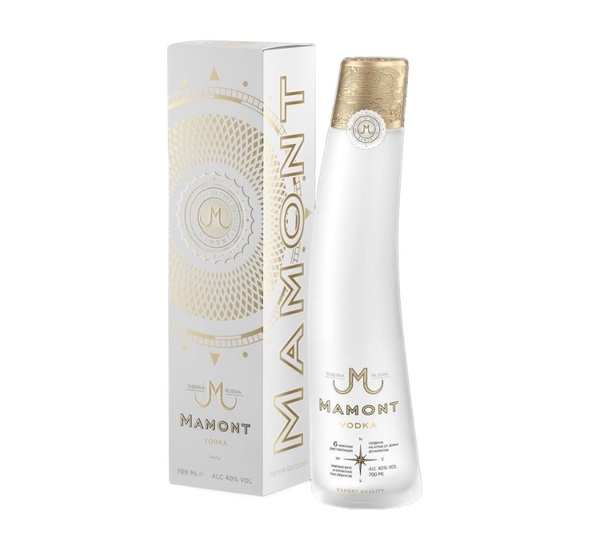 [Premium] Russian Mamont Vodka (6 Times Distilled) Gift Box 700ml 40%