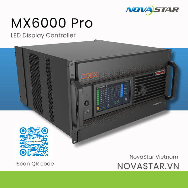 MX6000 Pro – Bộ xử lý LED 8K All-in-One đẳng cấp chuyên nghiệp ...